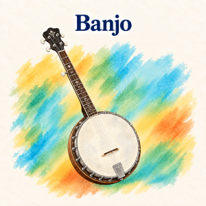 Banjo lessons at Red Barn Music School
