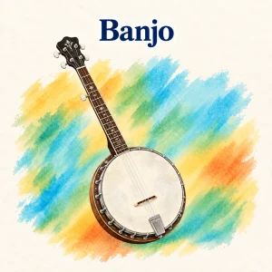 Banjo lessons at Red Barn Music School