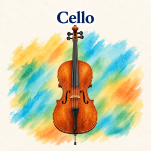Cello lessons at Red Barn Music School