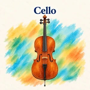 Cello lessons at Red Barn Music School