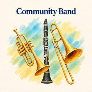 Community Band lessons at Red Barn Music School
