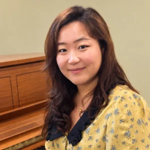 Jingjing Wan, piano teacher at the Red Barn Music School in Amherst, Massachusetts