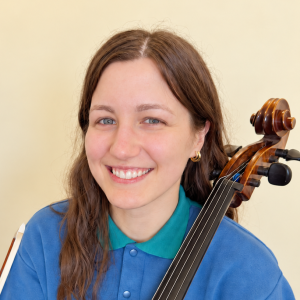 Katie Parrish Brown teaches Cello at the Red Barn Music School in Amherst MA