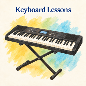 Keyboards lessons at Red Barn Music School