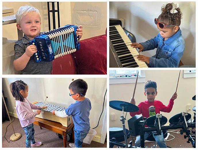 Music lessons at the Red Barn Music School in Amherst Massachusetts