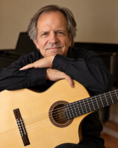 Stephen Dydo teaches guitar at the Red Barn Music School in Amherst, Massachusetts