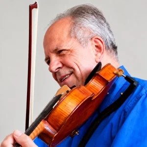 Stephen Dydo teaches violin at the Red Barn Music School in Amherst, Massachusetts