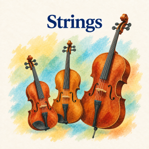 Strings music lessons at Red Barn Music School