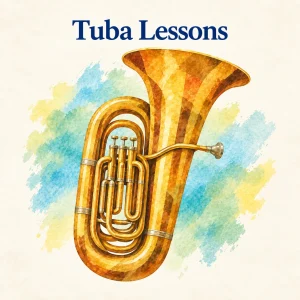 Tuba lessons at Red Barn Music School