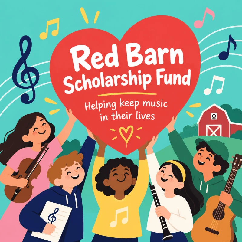 Scholarships at the Red Barn Music School in Amherst MA